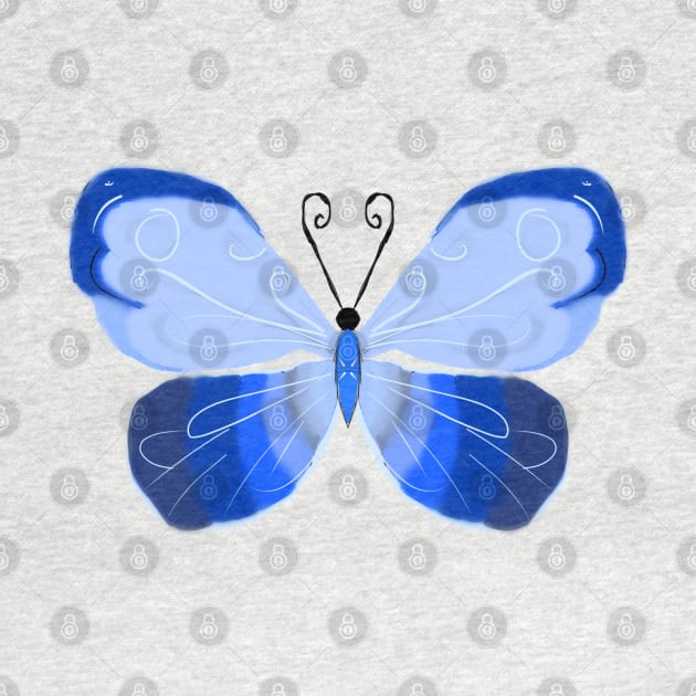 Sky-Blue Butterfly by DanSena